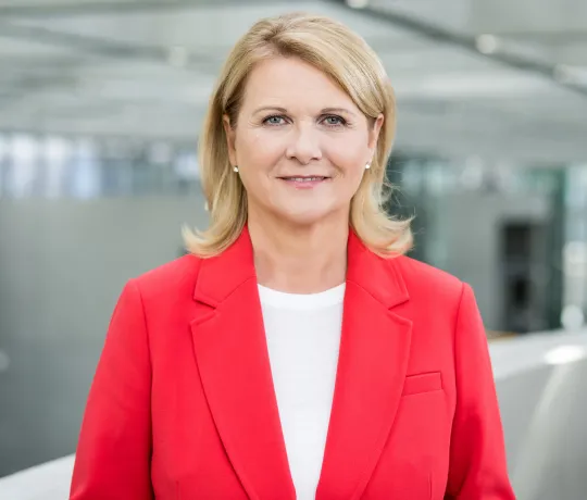 Die Parlamentarische Staatssekretärin bei der Bundesministerin für Wohnen, Stadtentwicklung und Bauwesen, Sabine Poschmann