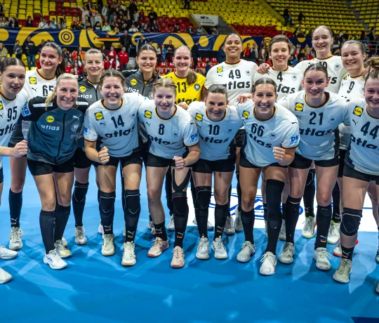 Jubel bei der Frauen-Nationalmannschaft. - Foto: Filip Viranovski 