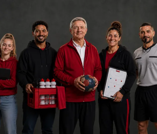 Mit der Aktion "Unsere Handballhelden" wird das ehrenamtliche Engagement ins Rampenlicht gerückt.