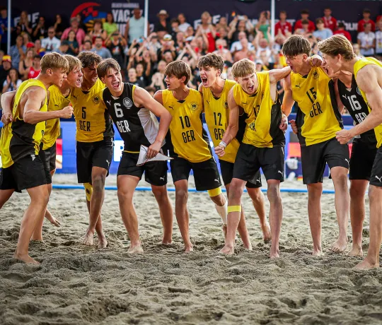 Die Mannschaft vor dem Spiel.
