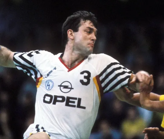 Frank-Michael Wahl 1991 in Aktion. - Foto: imago/Sven Simon
