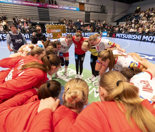 Die dänische Nationalmannschaft. - Foto: Kenny Beele