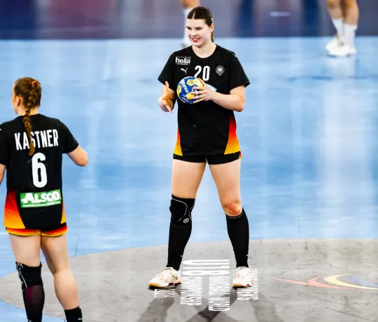Die U19w-Nationalmannschaft absolviert zwei Testspiele gegen Dänemark.-Foto: Sasa Pahic Szabo / kolektiff