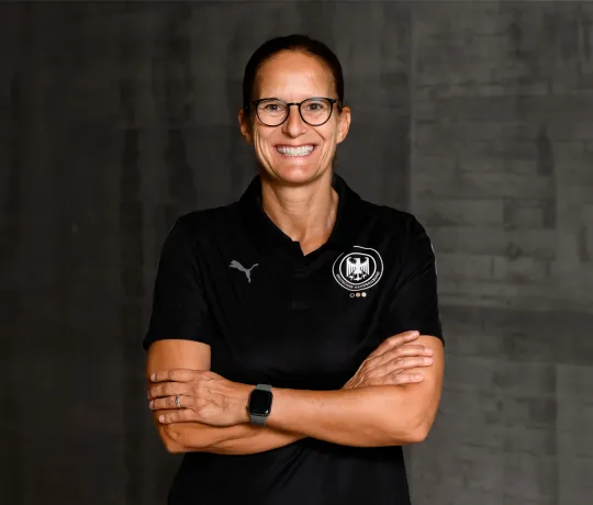 Heike Ahlgrimm im Interview zu den weiblichen Bundesstützpunkten. | Foto: Marco Wolf