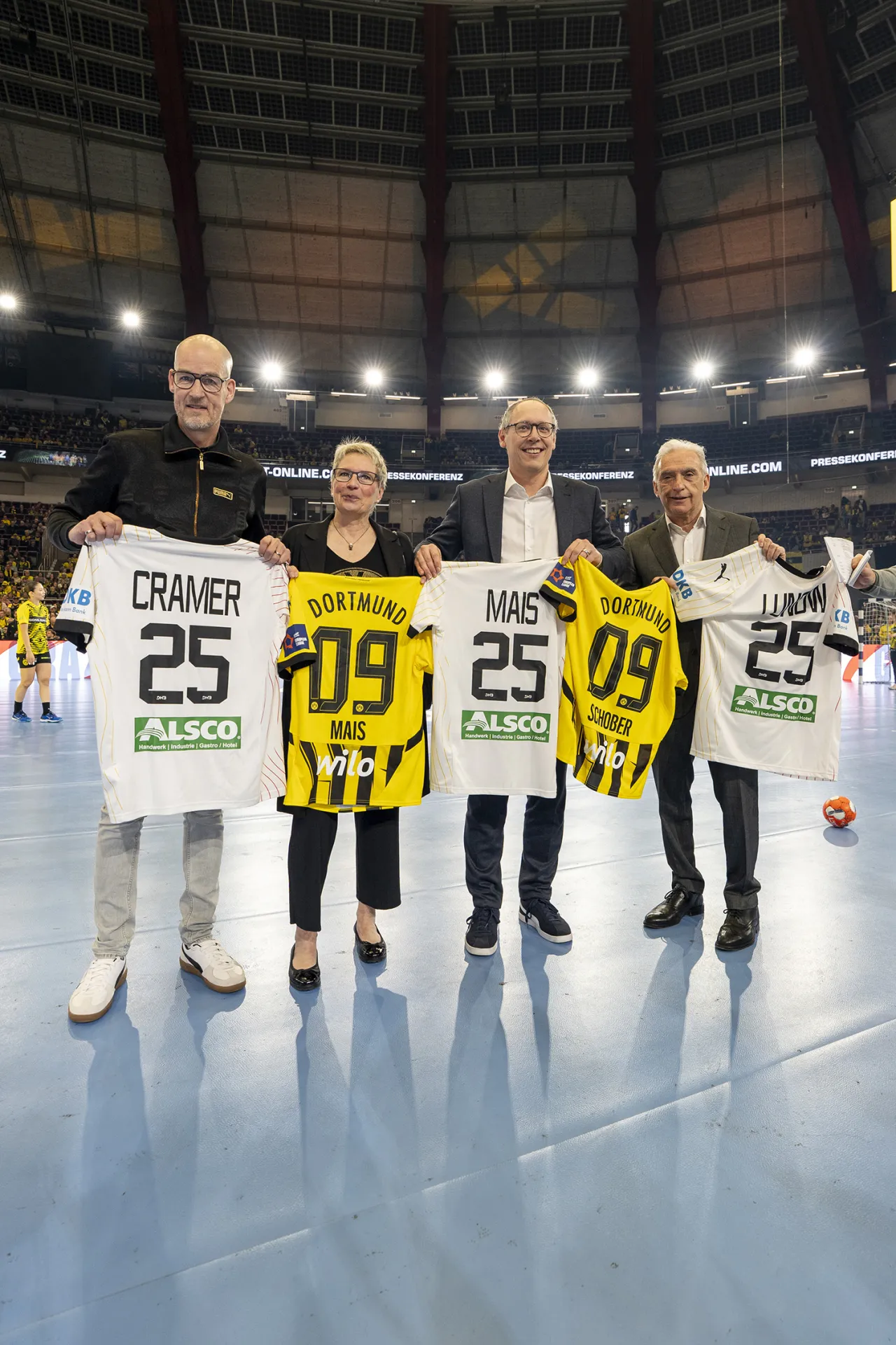 BVB x DHB Länderspiel in Dortmund