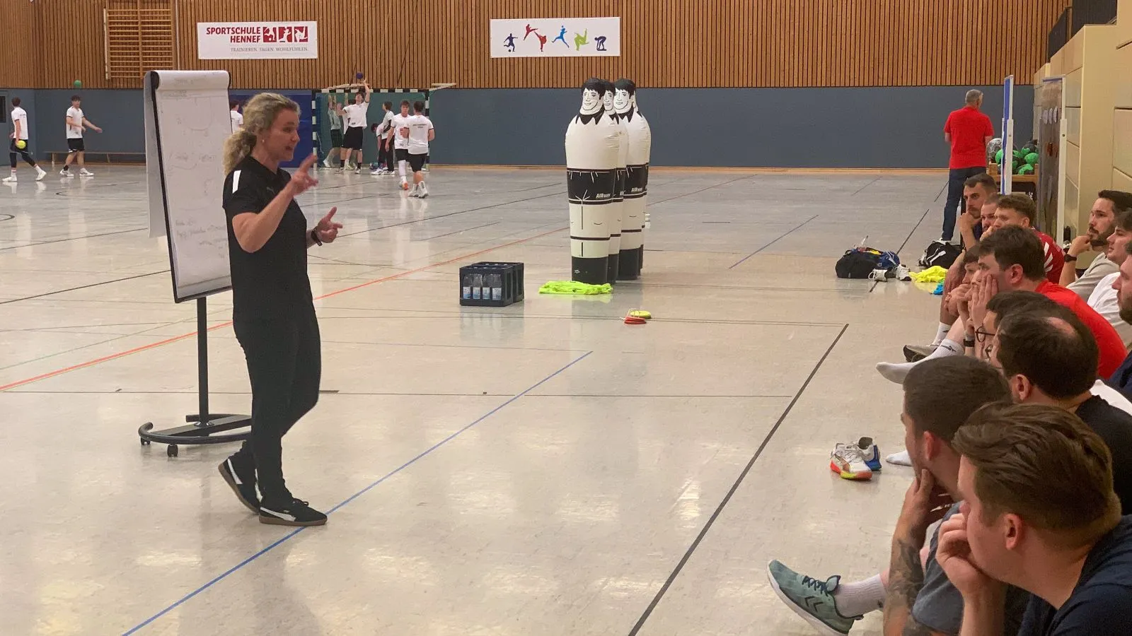 Input während der Hallenzeiten. - Foto: Dr. Cornelius Väth