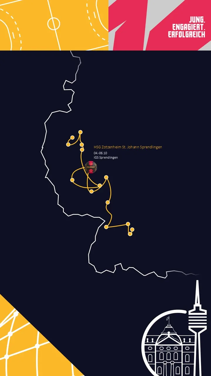 Route nach Stuttgart