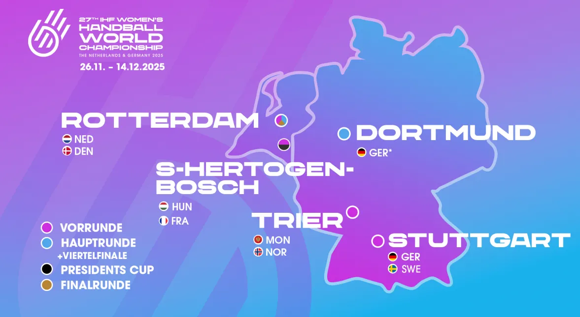 HUFM WM 25 Standorte