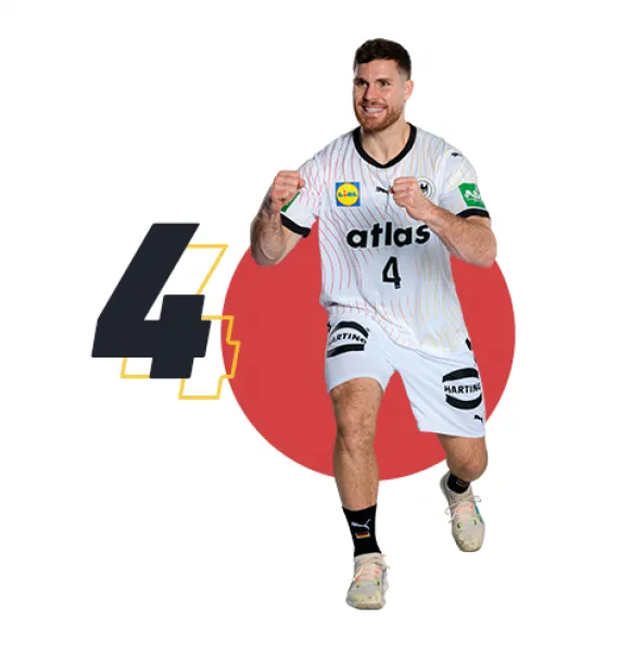 Johannes Golla jubelt