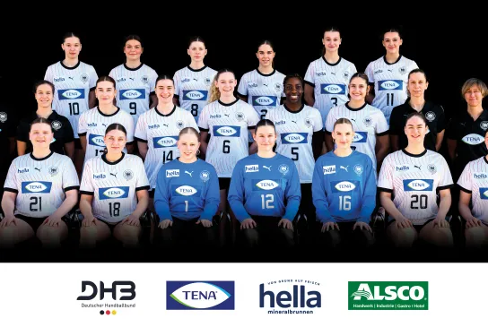 Die weibliche U19 Nationalmannschaft