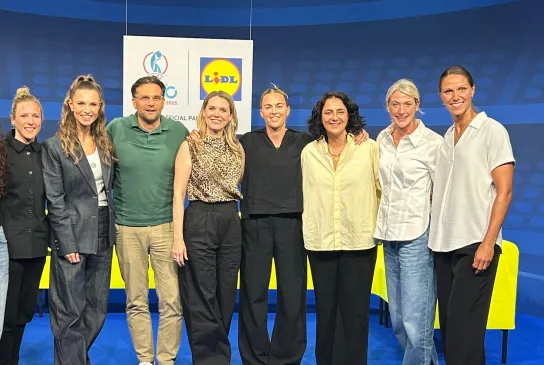Expertenrunde des Lidl Events beim abschließenden Gruppenfoto