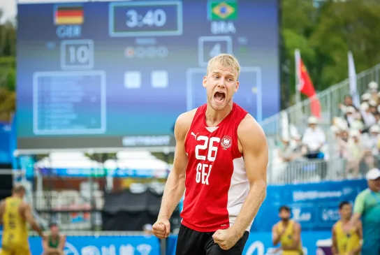 Moritz Ebert hielt den entscheidenden Siebenmeter. - Foto: kolektiff images