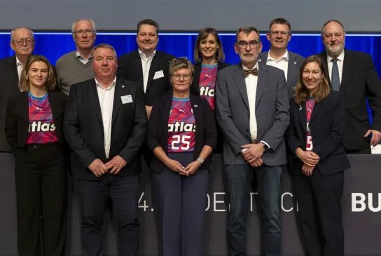 Das neue DHB-Präsidium. - Foto: Kenny Beele