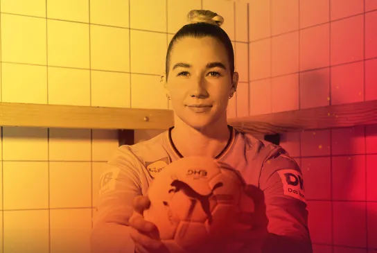 Katharina Filter in der Kabine