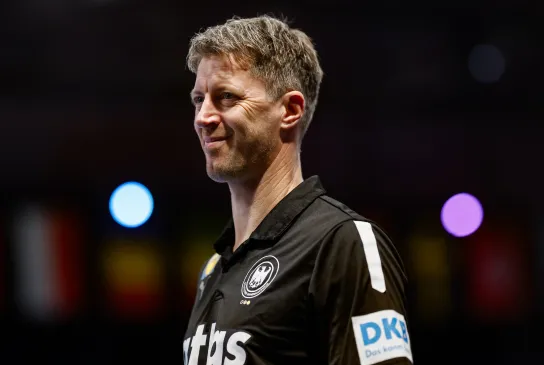 Bundestrainer Markus Gaugisch bleibt bis 2028. - Foto. kolektiff images