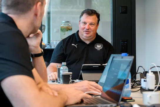 DHB Talentcoach Carsten Klavehn. - Foto: Marco Wolf