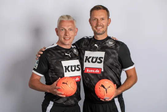 Robert Schulze und Tobias Tönnies. - Foto: Ronald Göttel
