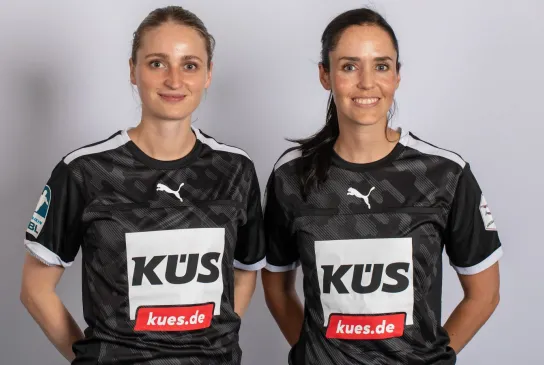 Neu im Elitekader: Sophia Janz und Rosana Sug. - Foto: Ronald Göttel