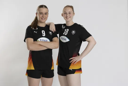 Fine Stenzel (links) und Tamina Kugler stehen im WM-Aufgebot. - Foto: Kenny Beele