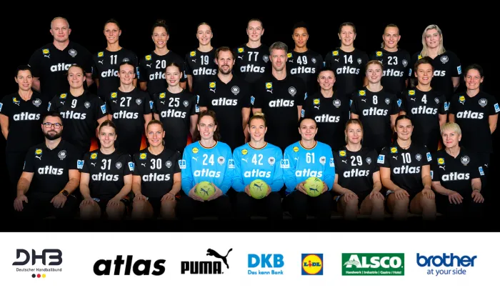 Mannschaftsbild der A-Frauen